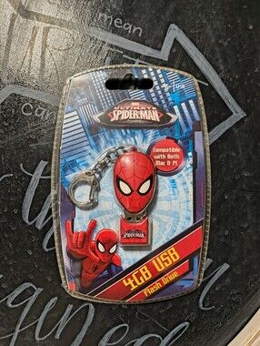 Marvel Ultimate Spider-Man 4GB USB Flash Drive - Red